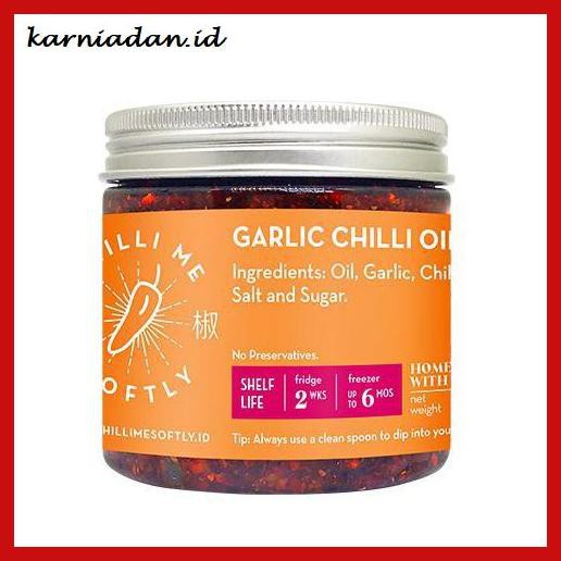 

Aneka-Sambal- Chilli Me Softly Garlic Chilli Oil 180Gr - Sambal Minyak Bawang Putih - Original
