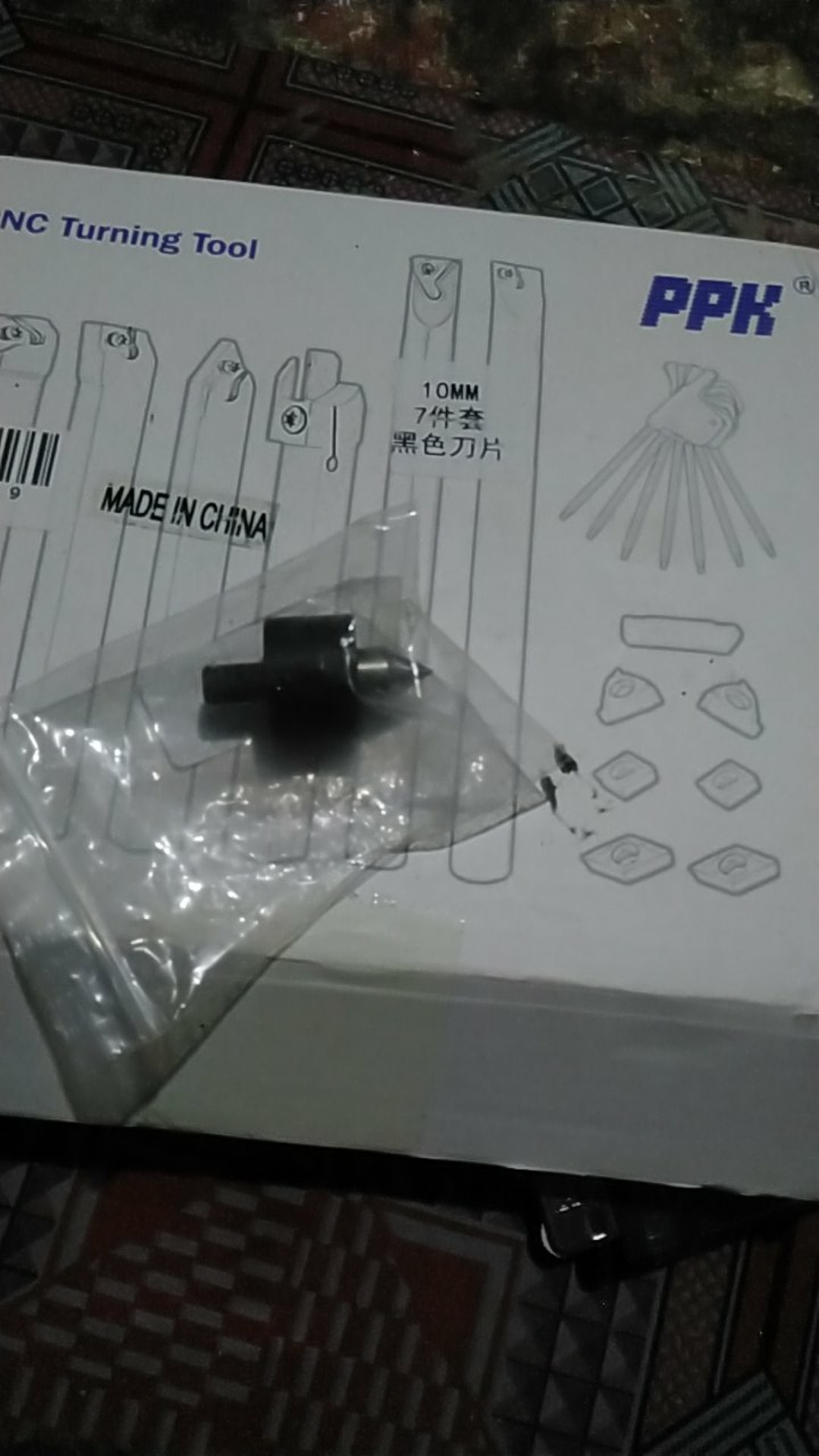 Kepala Shank 6mm Untuk Mesin Bubut