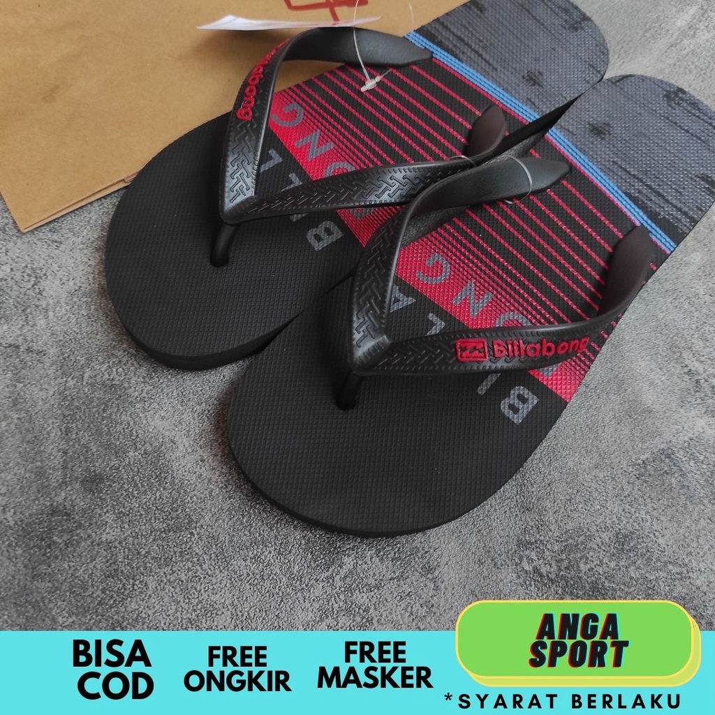 SANDAL JEPIT PRIA BILLABONG / SENDAL PANTAI SANTAI / SANDAL SURFING CASUAL / SANDAL DISTRO COWOK