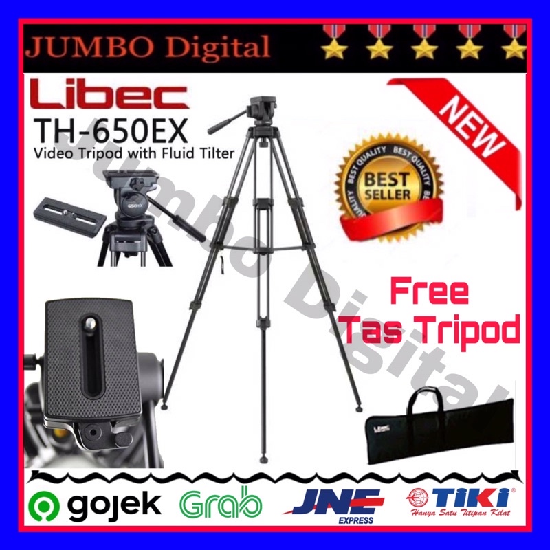 Tripod Libec TH 650 EX Video Tripod System / Libec 650EX