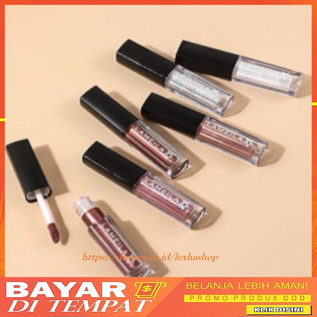 LAMEILA Glittering Liquid Eyeshadow 5 Warna DJ 1033