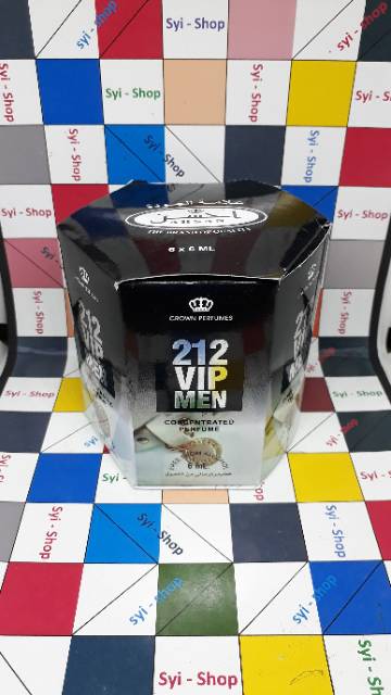 Parfum 212 VIP MEN By Ahsan Roll On Non Alkohol 6ml