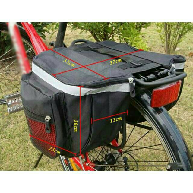 Side bag sepeda | Tas sepeda belakang Tas pannier sepeda tas touring sepeda tas gowes sepeda