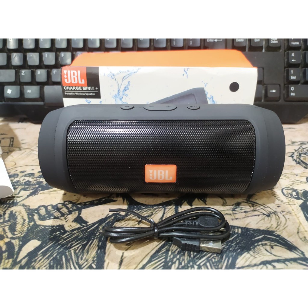 [ BISA COD ] Speaker Bluetooh JBL Charge mini 2+ J006 wireless Speaker JBL Charge Mini 2+ Bluetooth Wireless