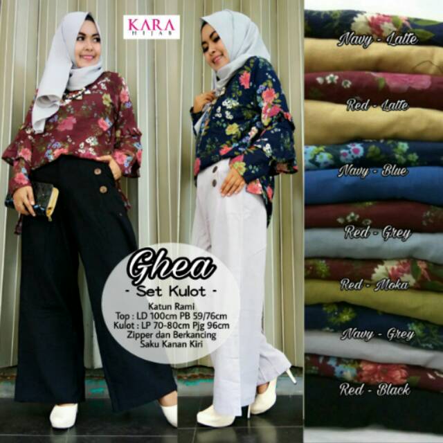 SET KULOT,FASHION WANITA,SETELAN