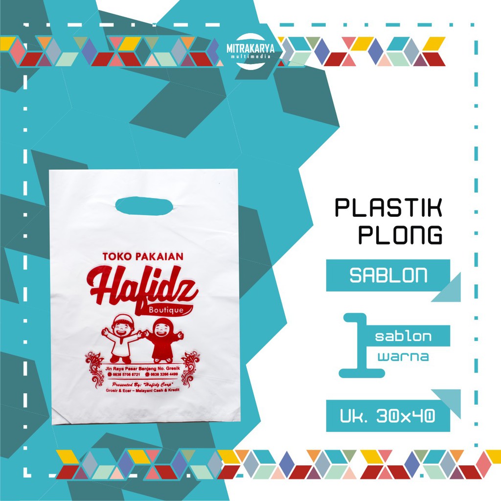 

Plastik Sablon Plong LSM 30x40 cm