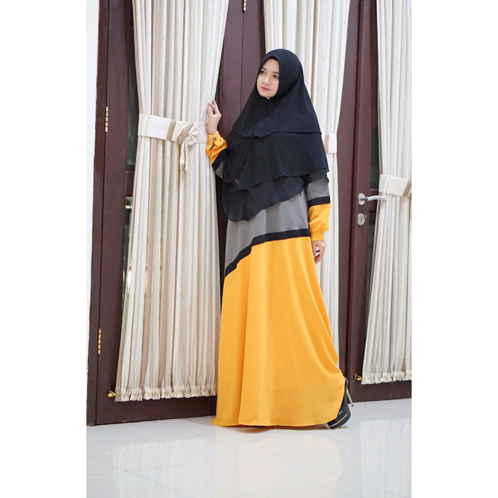 DRESS FASHION MUSLIM WANITA - NAZWA DRESS