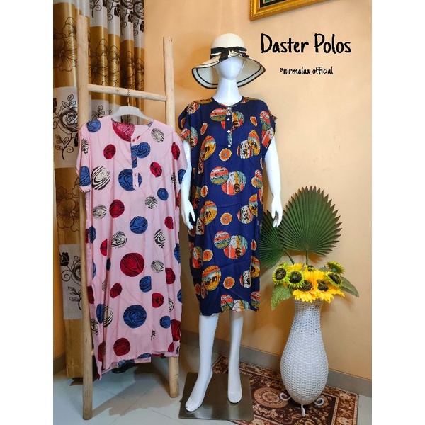 Daster polos katun rayon premium all size jumbo busui
