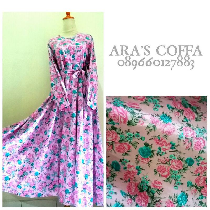 Jasa Jahit Gamis made by Ara's Coffa