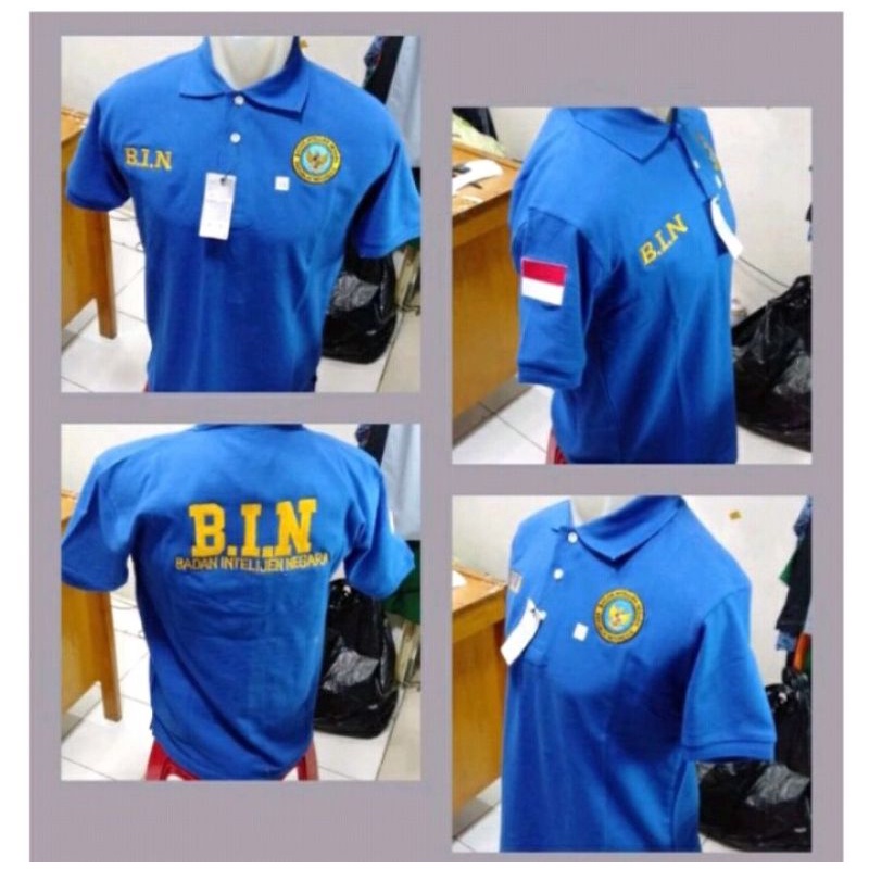 KAOS BIN KAOS POLO BADAN INTELIJEN NEGARA
