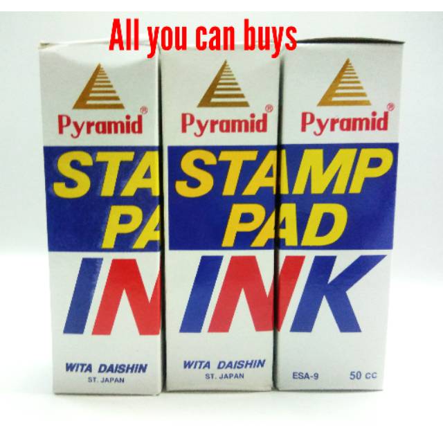 

Tinta Stempel/Stamp Pad INK Pyramid