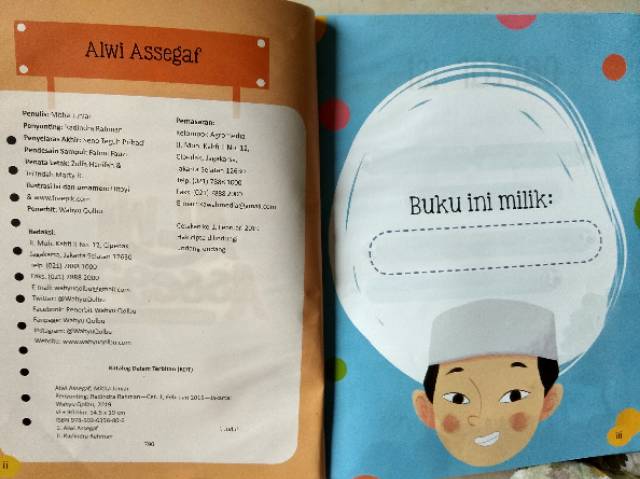Alwi Assegaf Cinta Dakwah Dan Sholat Mitha Juniar Entertainment Original Book Shopee Indonesia