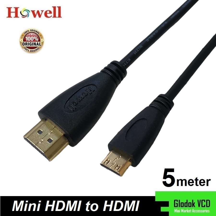 Kabel Mini HDMI to HDMI Howell 5M