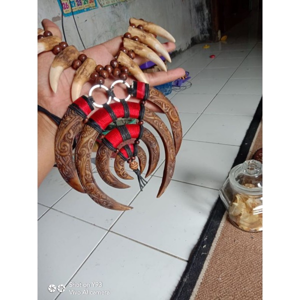 KALUNG TARING BABI UKIR / RENTENG TARING MACAN