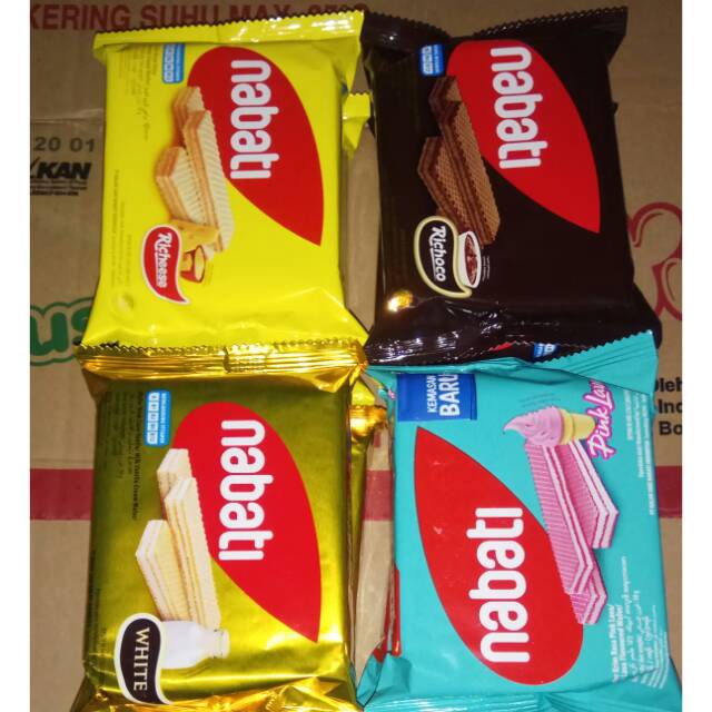 

NABATI WAFER CREAM KEJU / COKELAT 37G