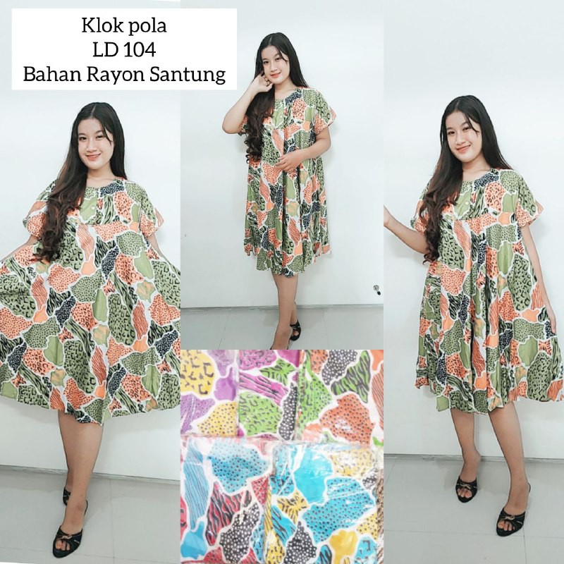 DASTER KLOK POLA DASTER VIRAL DASTER WANITA KEKINIAN BAJU TODIR JUMBO MOTIF RANDOM SURABAYA SIDOARJO