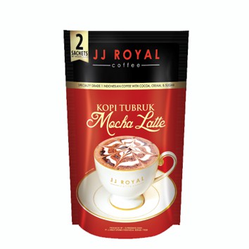 

Kopi JJ Royal Coffee Tubruk Mocha Latte Pouch