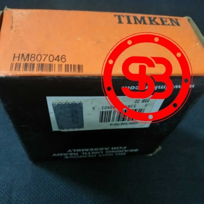 Bearing Taper HM 807046/10 TIMKEN ORIGINAL