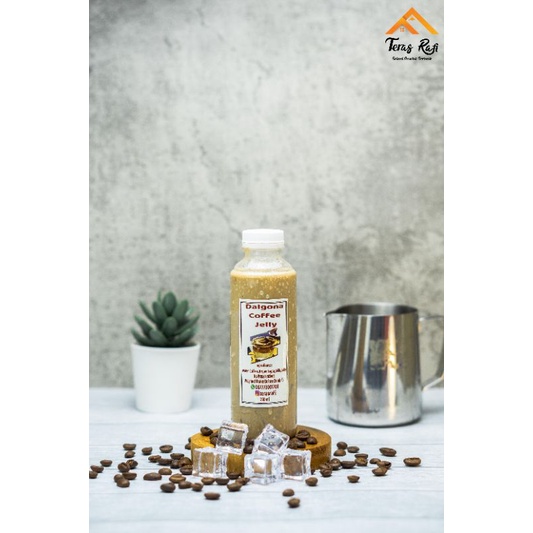 

Dalgona Coffee Jelly Susu Premium Terasrafi 250ml