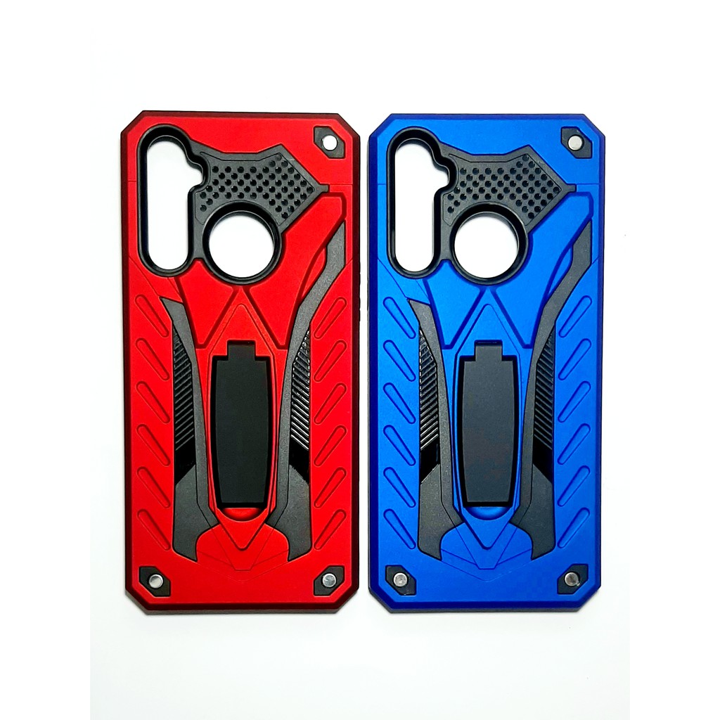 Case/casing REALME 5 PRO Terbaru Phantom Robot Transformer Standing Armor