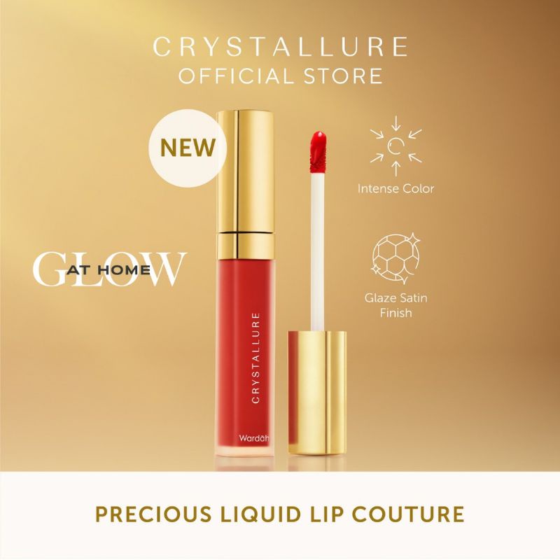 Wardah Crystallure Precious Liquid Lip Couture