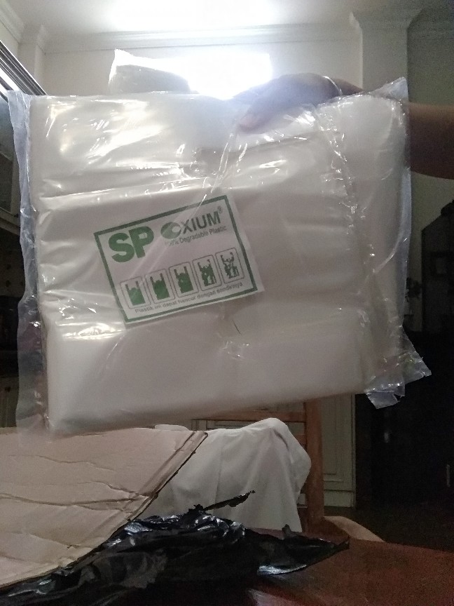 Plastik Kantong Eco Friendly Oxium Go Green Ramah Lingkungan - Premium