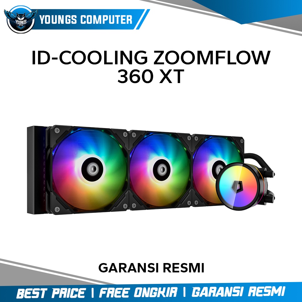 ID-COOLING ZOOMFLOW 360 XT ARGB | CPU Cooler AIO Liquid Cooling