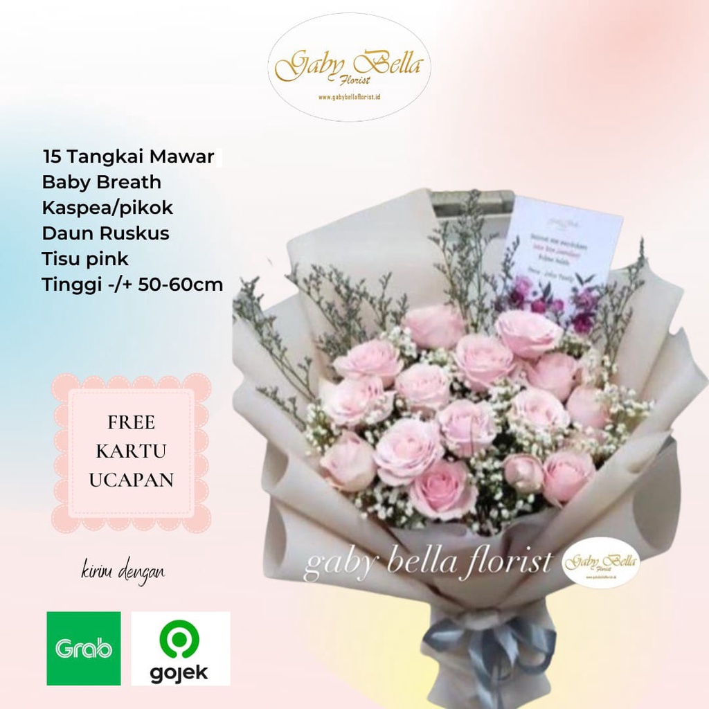 Hand Bouquet 7002 Bunga Segar Bunga Fresh Bunga Hidup Fresh Flowers Shopee Indonesia