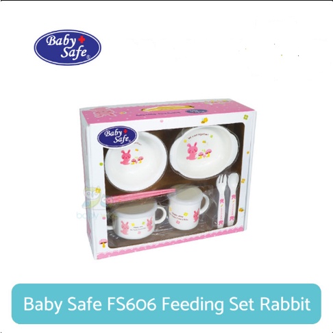 Baby Safe Feeding Set Rabbit FS606