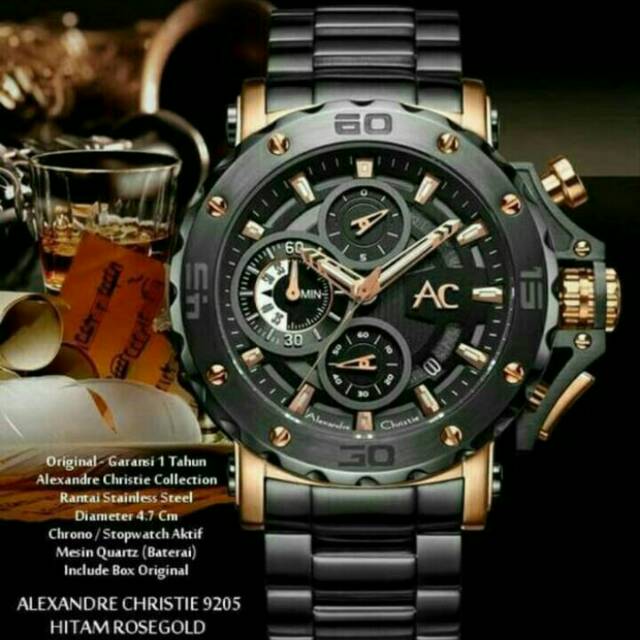 JAM TANGAN PRIA ALEXANDRE CHRISTIE 9025