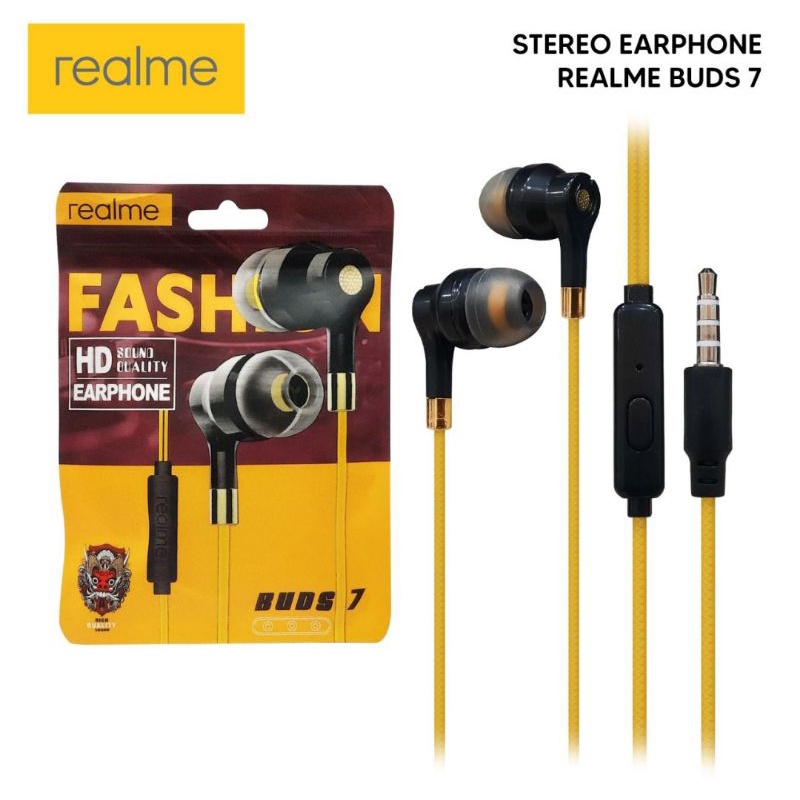 Hf handfree headseat Realme buds 7 Extra Bass