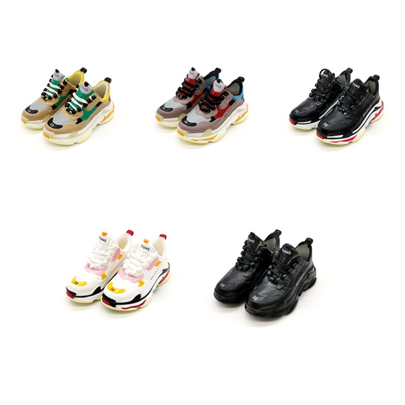 Male Keyrings Shoes 3D Mini Sneaker Sepatu Basket Model DIY Hadiah Mainan Boneka