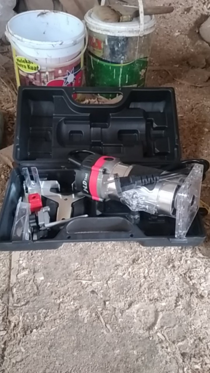 Jld Tool Mesin Profil Kayu Trimmer Router Mt370