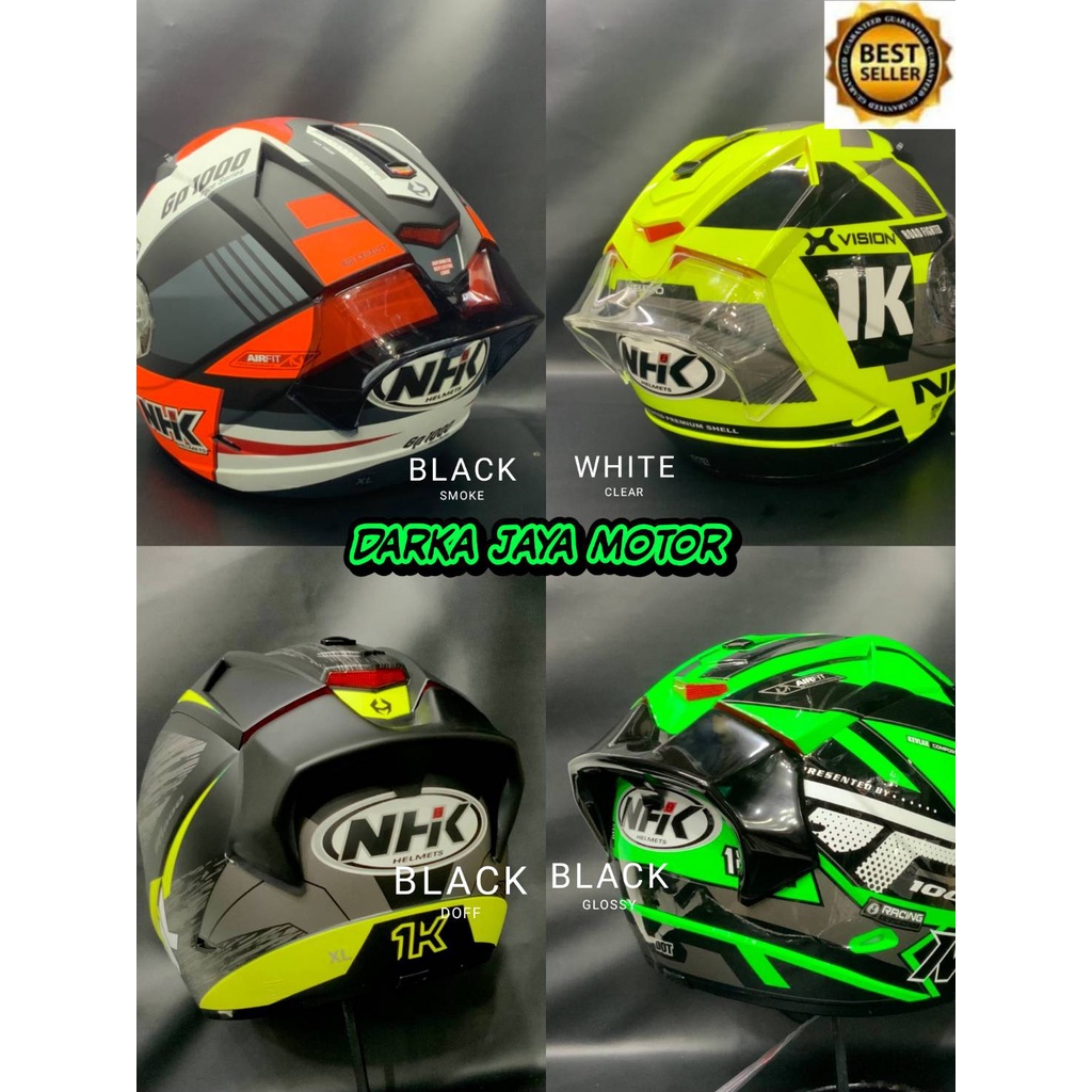 spoiler 3D NHK GP1000/SPOILER HELM 3D NHK GP1000/ TANDUK NHK FULL FACE