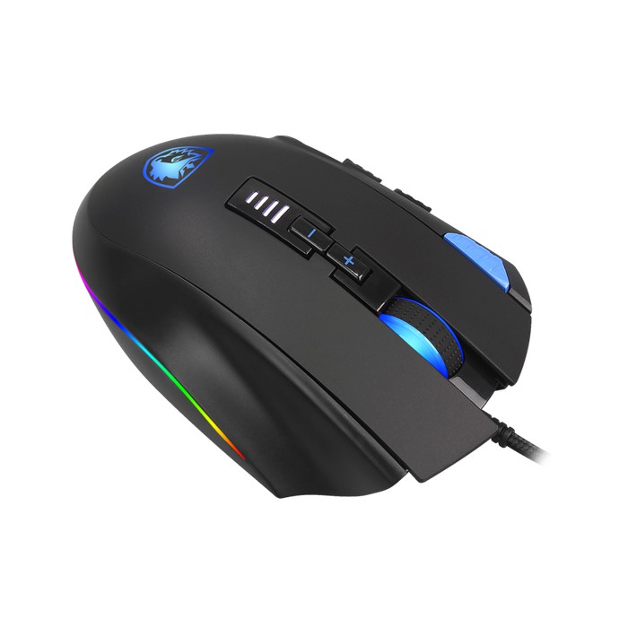 MOUSE GAMING SADES AXE (RGB ILLUMATION)