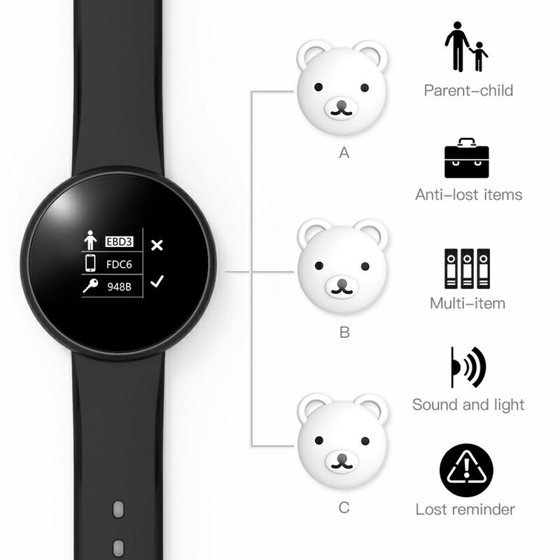 SKMEI Bozlun Jam Tangan Digital Smartwatch - B16 - Black
