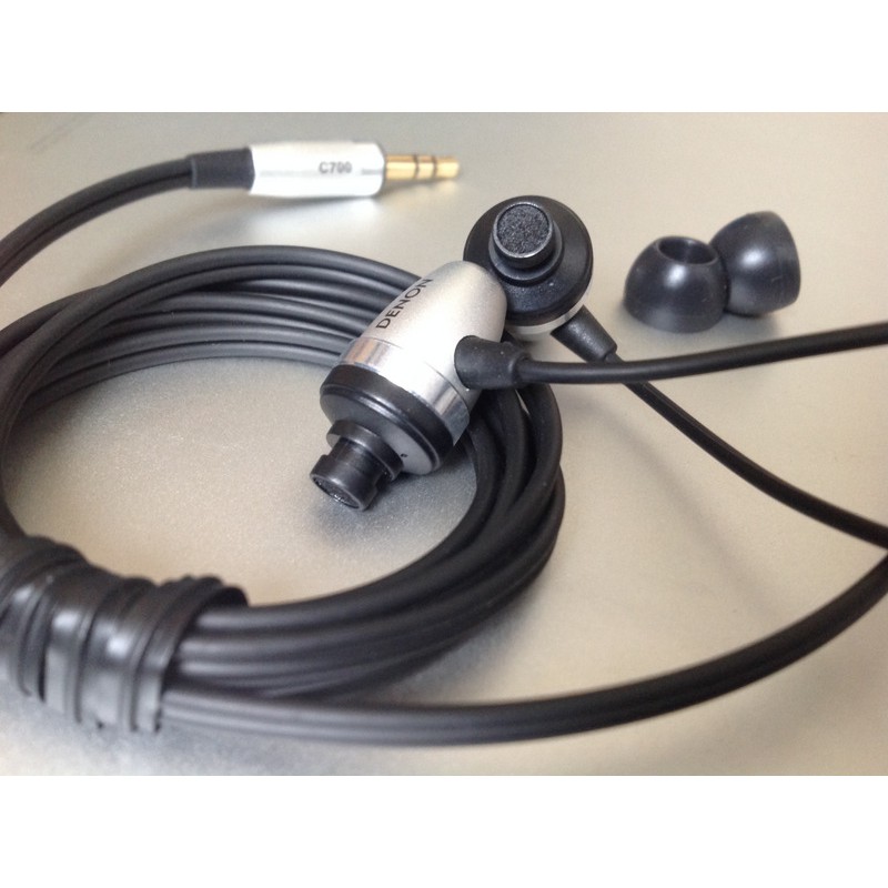 Original Denon AH-C700 2 Juta Sound Quality Earphone Headset(No Box)