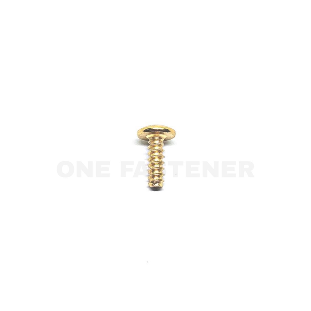 100 Pcs 0248 GOLD Baut Only M4x12 SEKRUP skrup Body BEAT 4x12 Emas 4mm