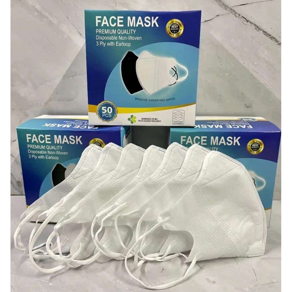DUCKBILL MASKER/MASKER DUCKBILL GARIS/FACE MASK