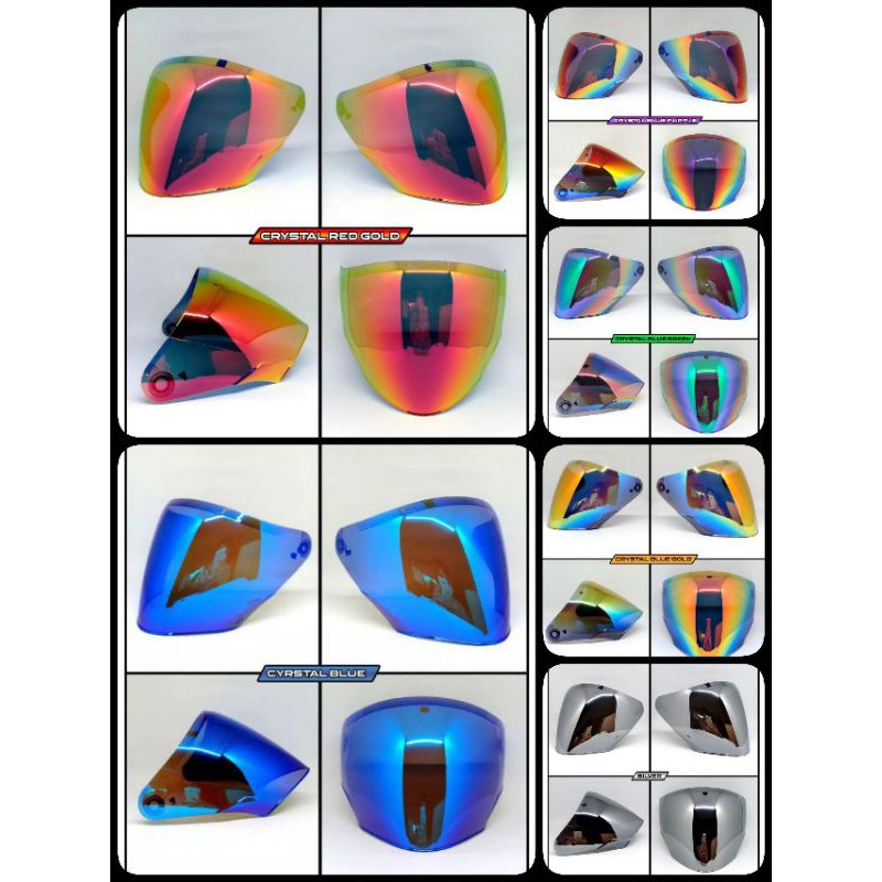 Visor/kaca PNP KYT NFJ (Half face)