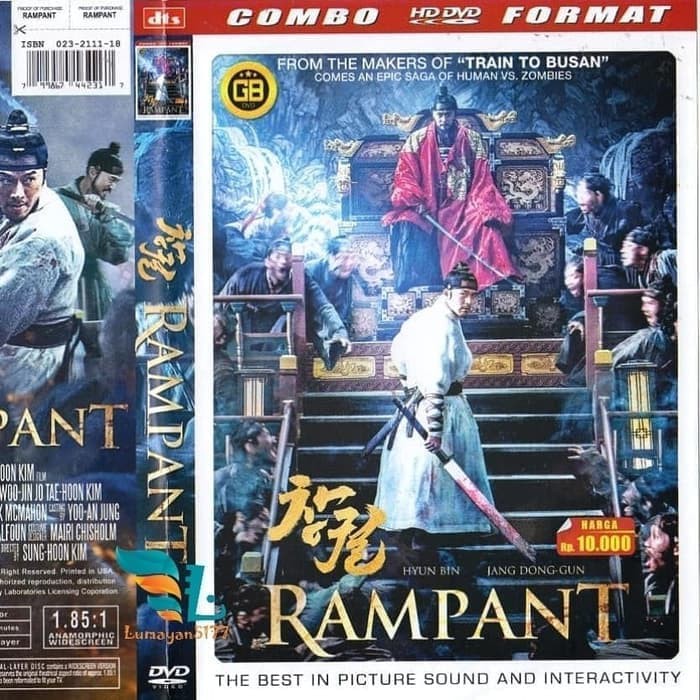PROMO MURAH Kaset Dvd Film Asia Rampant Dvd Film Silat Asia