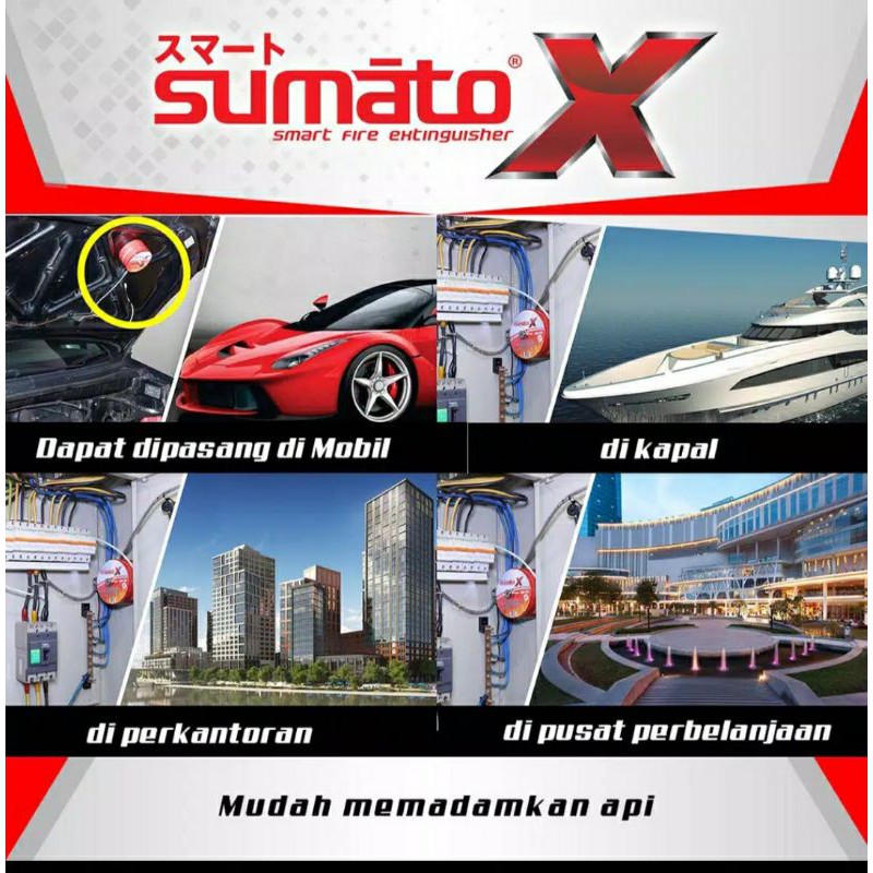 APAR Sumato X SM-05 GRATIS PERAWATAN 3 TAHUN ORIGINAL