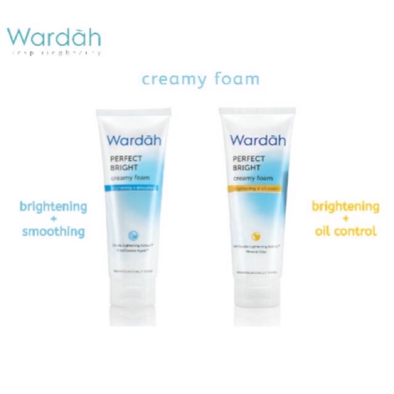 CREAMY FOAM PERFECT BRIGHT WARDAH