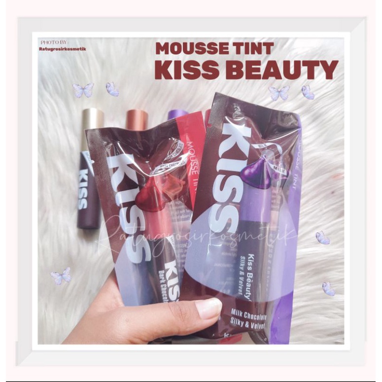 PROMO PER PCS!!!LIP GLOSS CHOCHOLATE MOUSSE TINT KISS BEAUTY NO.71029