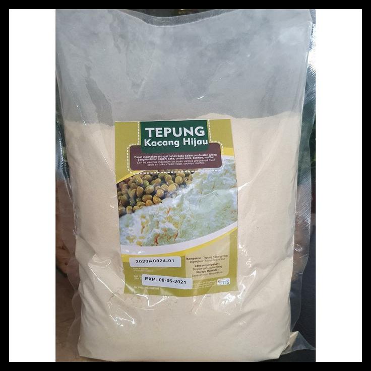 

TERBARUU!! FITS Tepung Kacang Hijau Kupas Alami 1KG TERLARIS