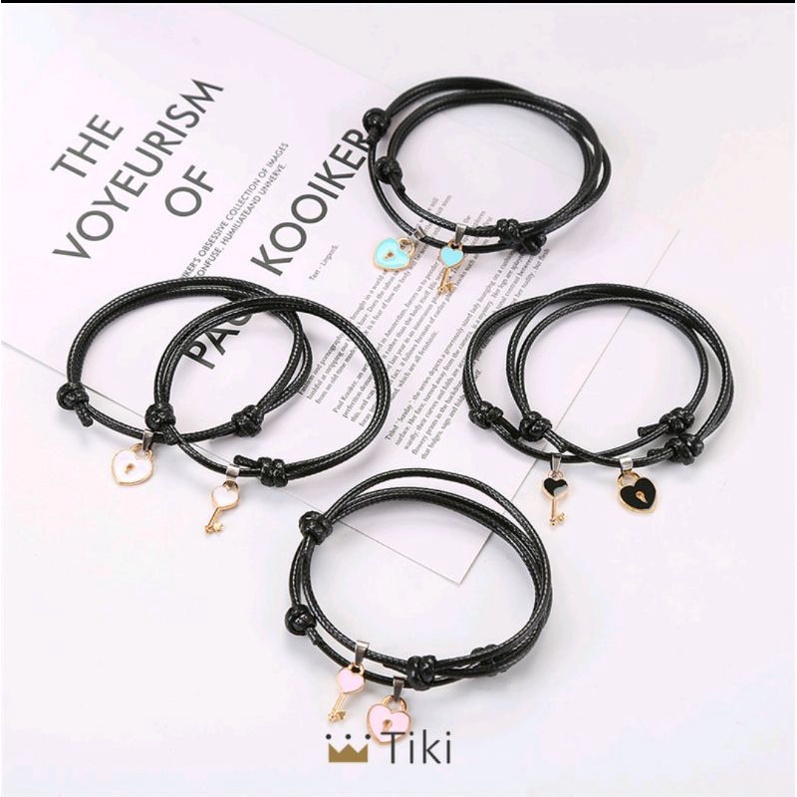 2 PASANGAN SEDERHANA GELANG KUNCI