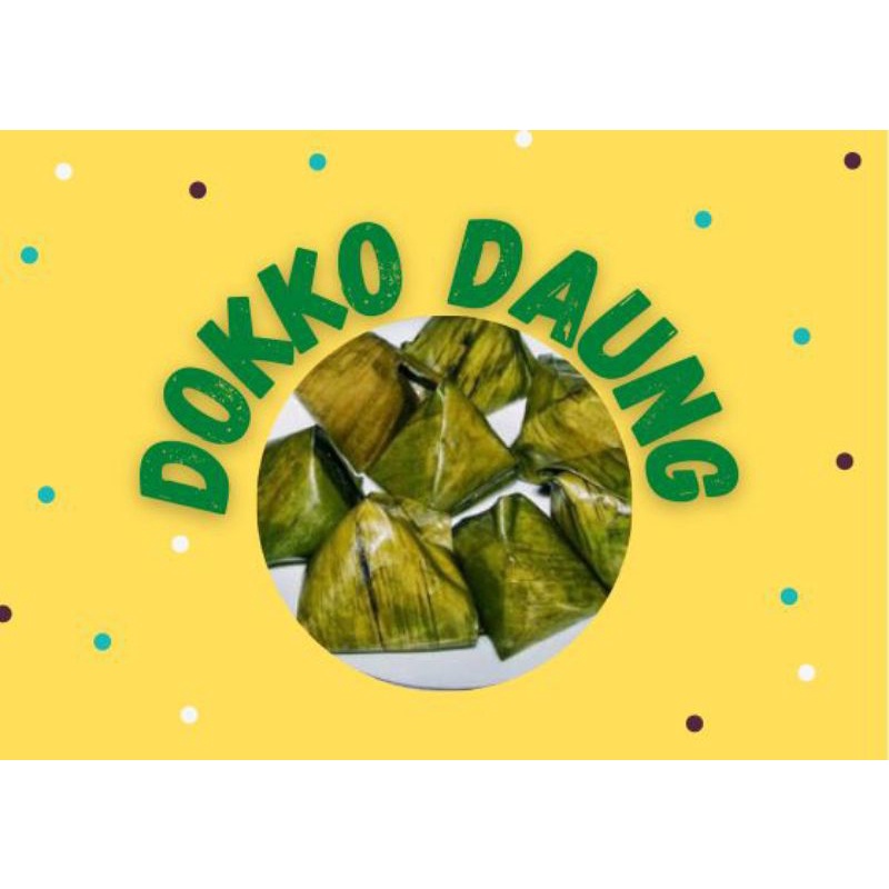 

10 Pcs Kue Dokko Daung / Roko Cangkuning Khas Bugis Makassar