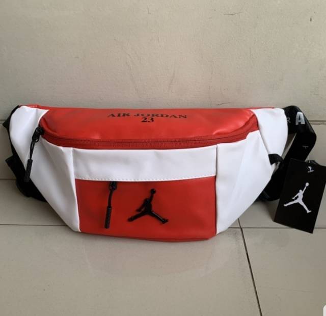 air jordan waist bag red