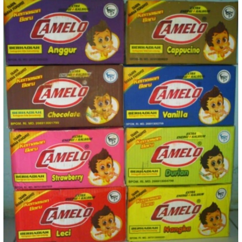 

Refill Es Camelo 1 duz isi 240 sachet boleh dicampur brp varian rasa a