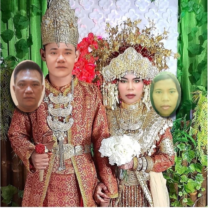 COUPLE // PASANGAN EDIT FOTO PENGANTIN ADAT